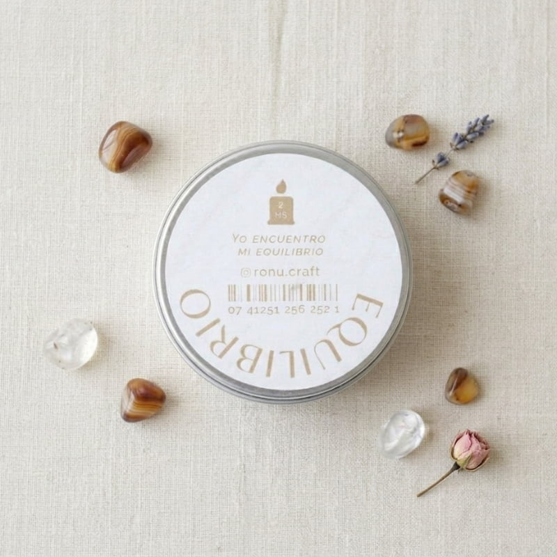 Vela mini pastillero “Ágata” - Imagen 2
