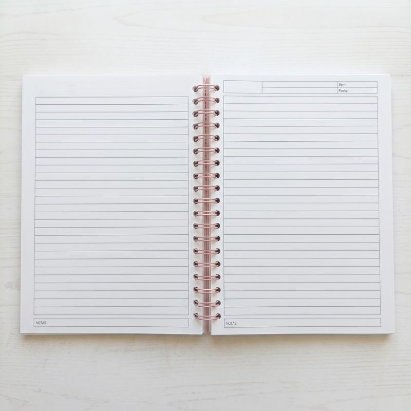 CUADERNO A4 RAYADO "CORAZONADA" - Imagen 3