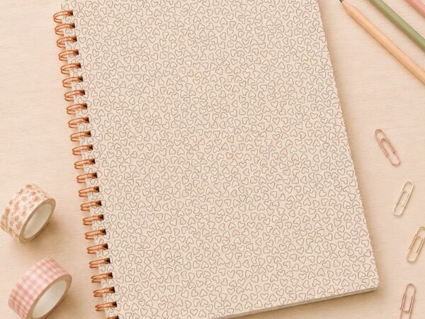 CUADERNO A4 CUADRICULADO "HEART"