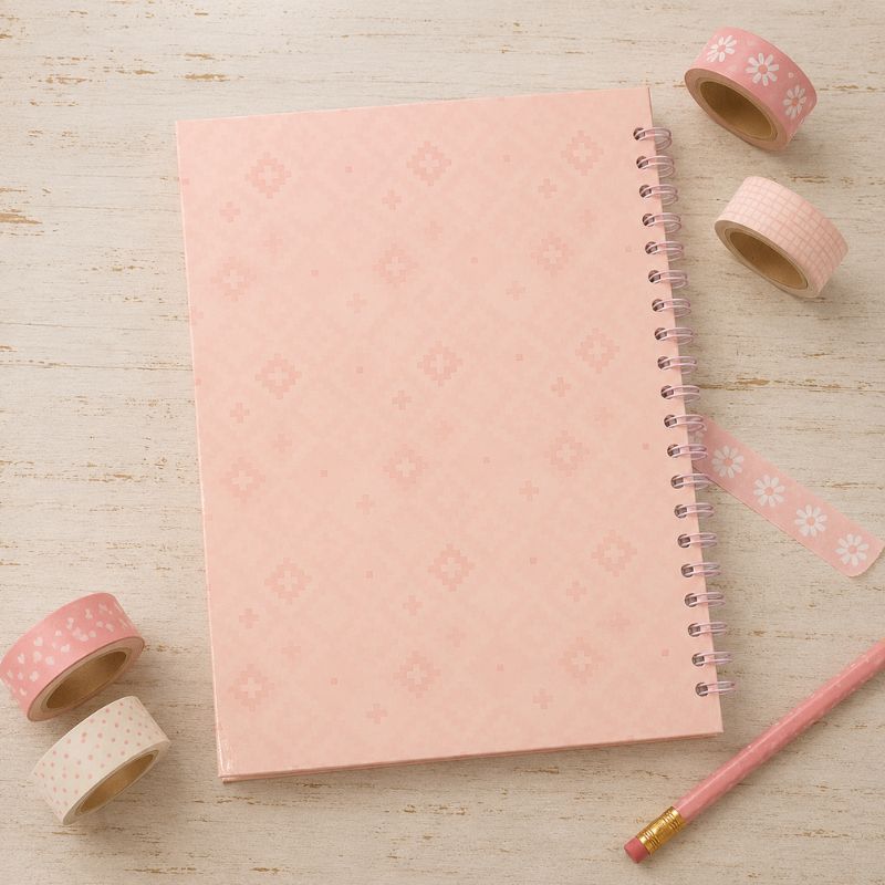 CUADERNO A4 RAYADO "ROSA ECLIPSE" - Imagen 4