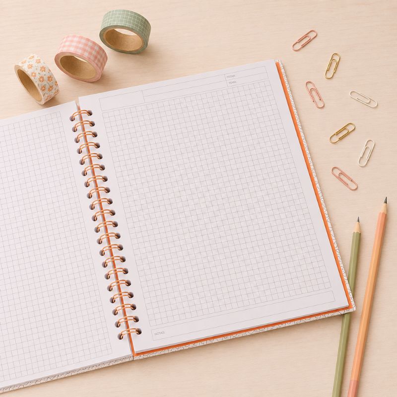 CUADERNO A4 CUADRICULADO "HEART" - Imagen 3