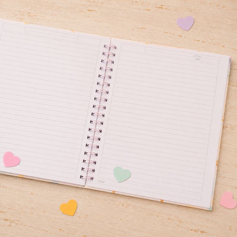 CUADERNO A4 RAYADO "LLUVIA DE MOÑOS" - Imagen 3